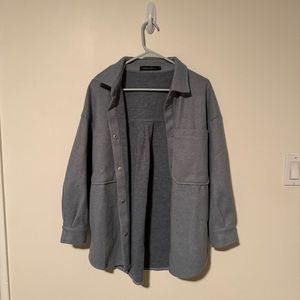 Merokeety - Pale Blue Shacket - Shirt/Jacket